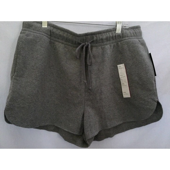 Wild Fable Xxl Plus Woman’s Grey Sweat Shorts Pockets Drawstring Waist 2xl 2x - Picture 1 of 4